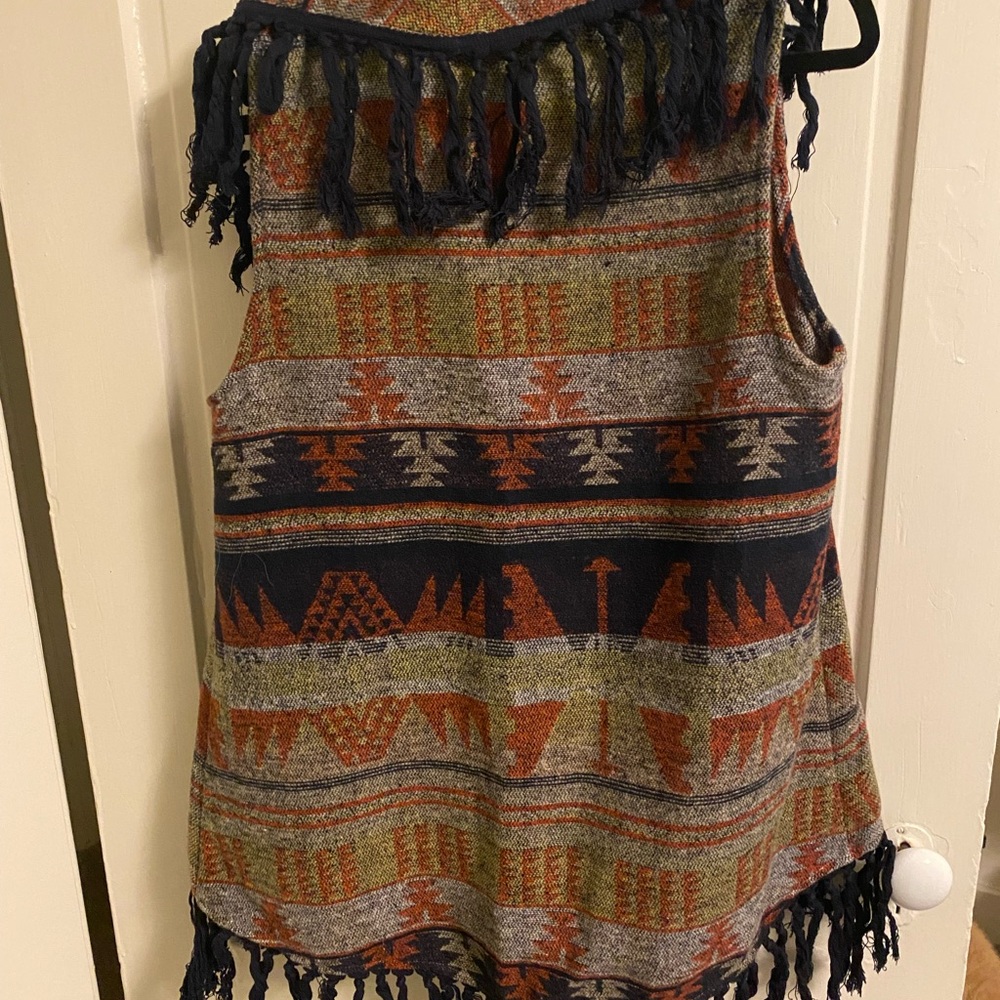 Entro Multicolor Patterned Vest - Picture 6 of 6